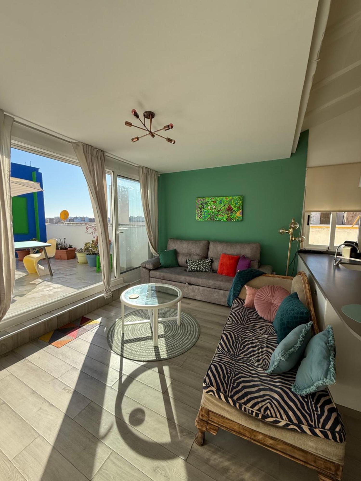 Petite Penthouse With The Sunniest Terrace In Valencia Daire Dış mekan fotoğraf